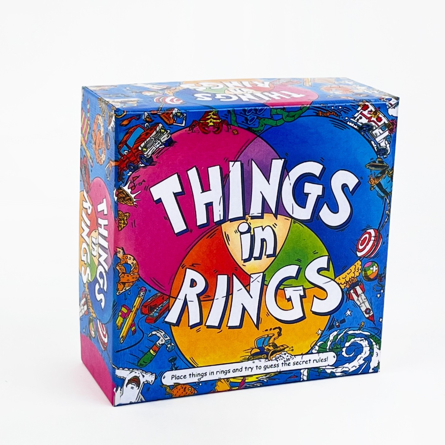 Board Game Heat - Things In Rings Family Card Lighthearted