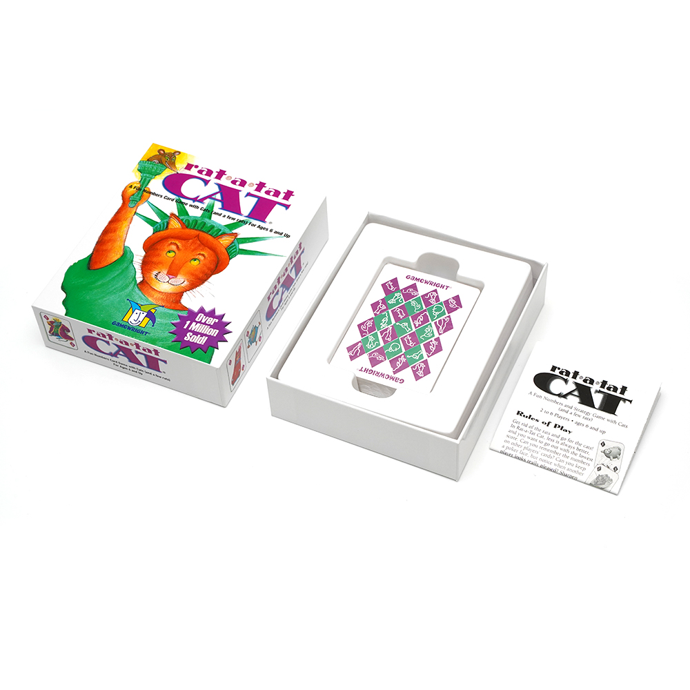 Rat a Tat Cat - Fun Numbers ca - Board Game Solo review and price