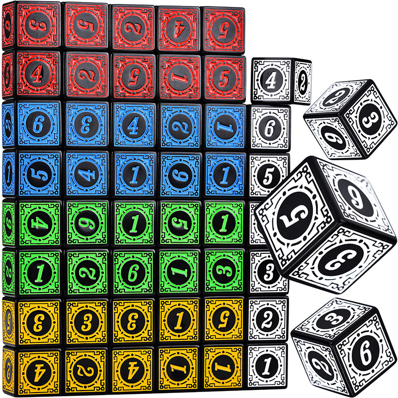 10PCS/Set Acrylic Dice Set D6  - Board Game Pandemic review and price
