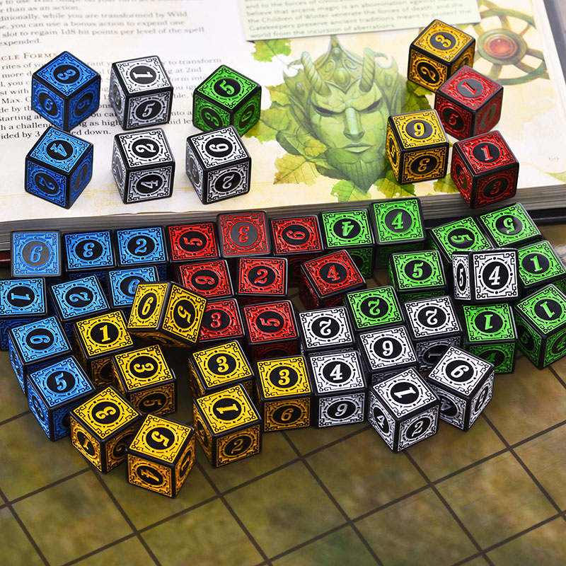 10PCS/Set Acrylic Dice Set D6  - Board Game Pandemic review and price
