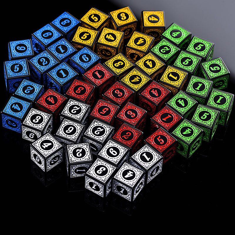 10PCS/Set Acrylic Dice Set D6  - Board Game Pandemic review and price