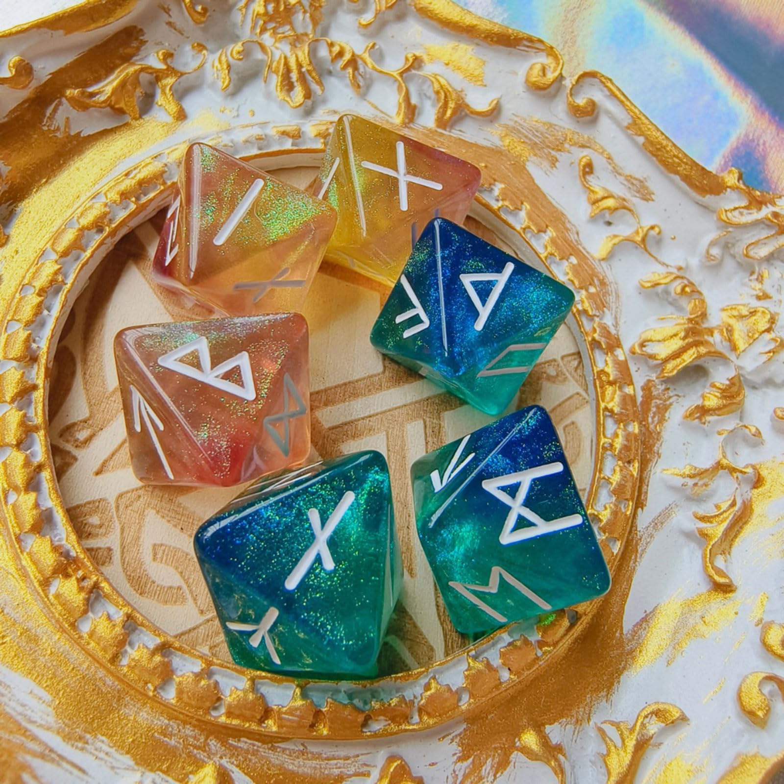 3pcs Starry Sky Rune Polyhedra - Board Game Pandemic review and price