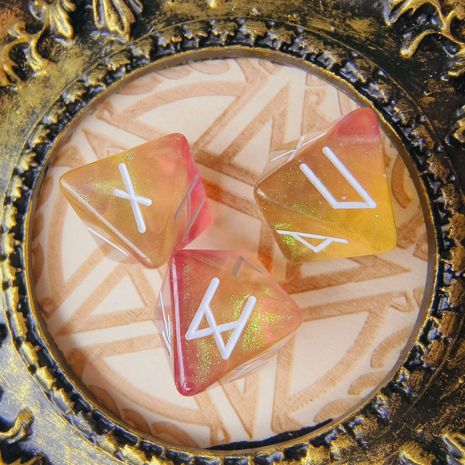 3pcs Starry Sky Rune Polyhedra - Board Game Pandemic review and price
