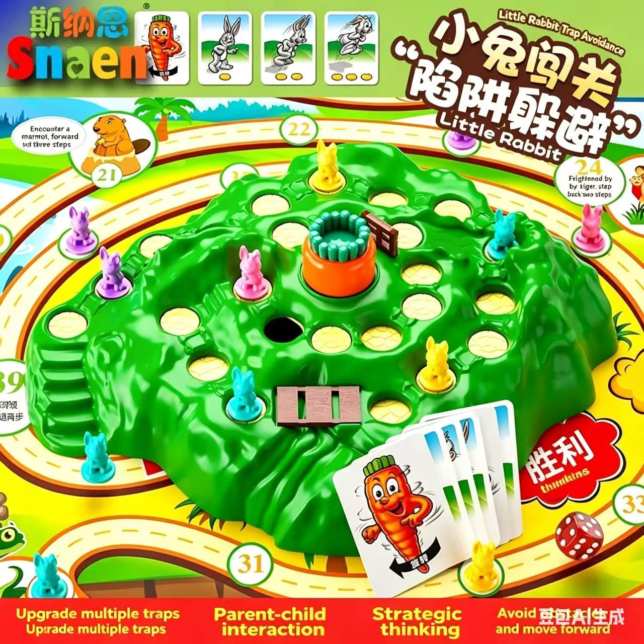 Hot Sale Fun Toy Rabbit Trap U - Board Game Heat review and price