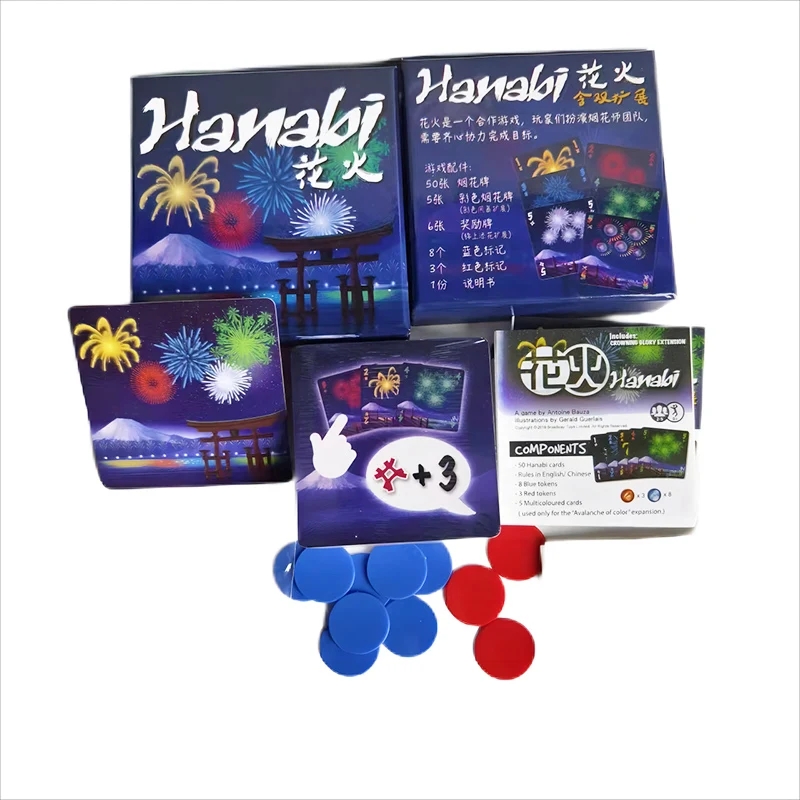 Hanabi Cooperative Card Game | - Board Game Heat review and price