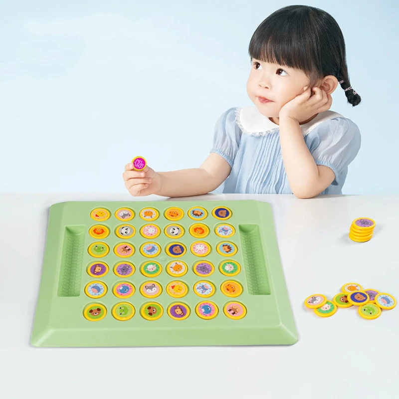 Educational Animal Flip Chess  - Board Game Flip 7 review and price