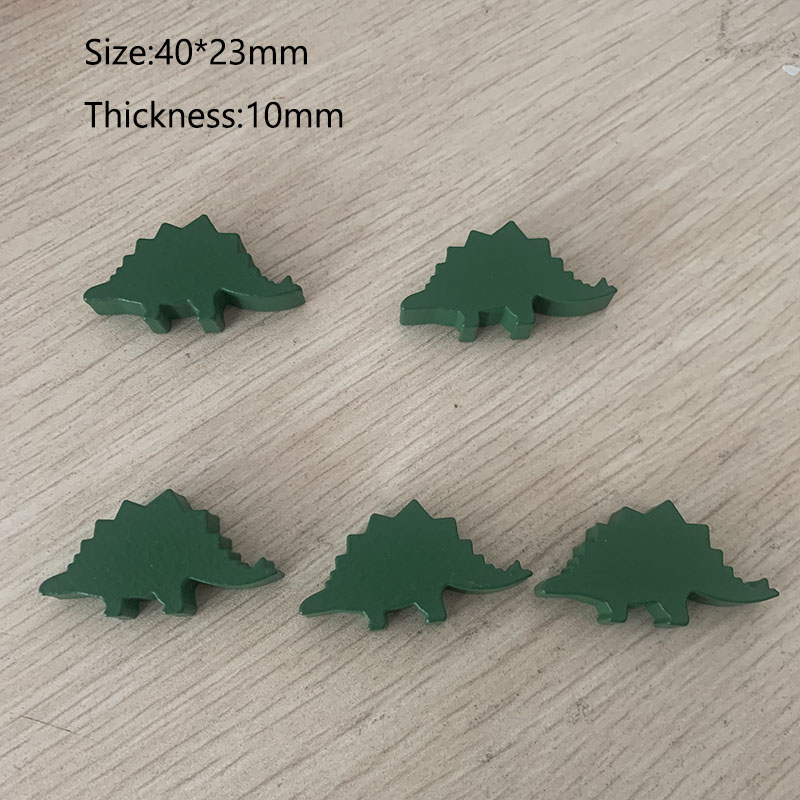 5 Pcs/set Wooden Dinosaur Boar - Board Game Solo review and price
