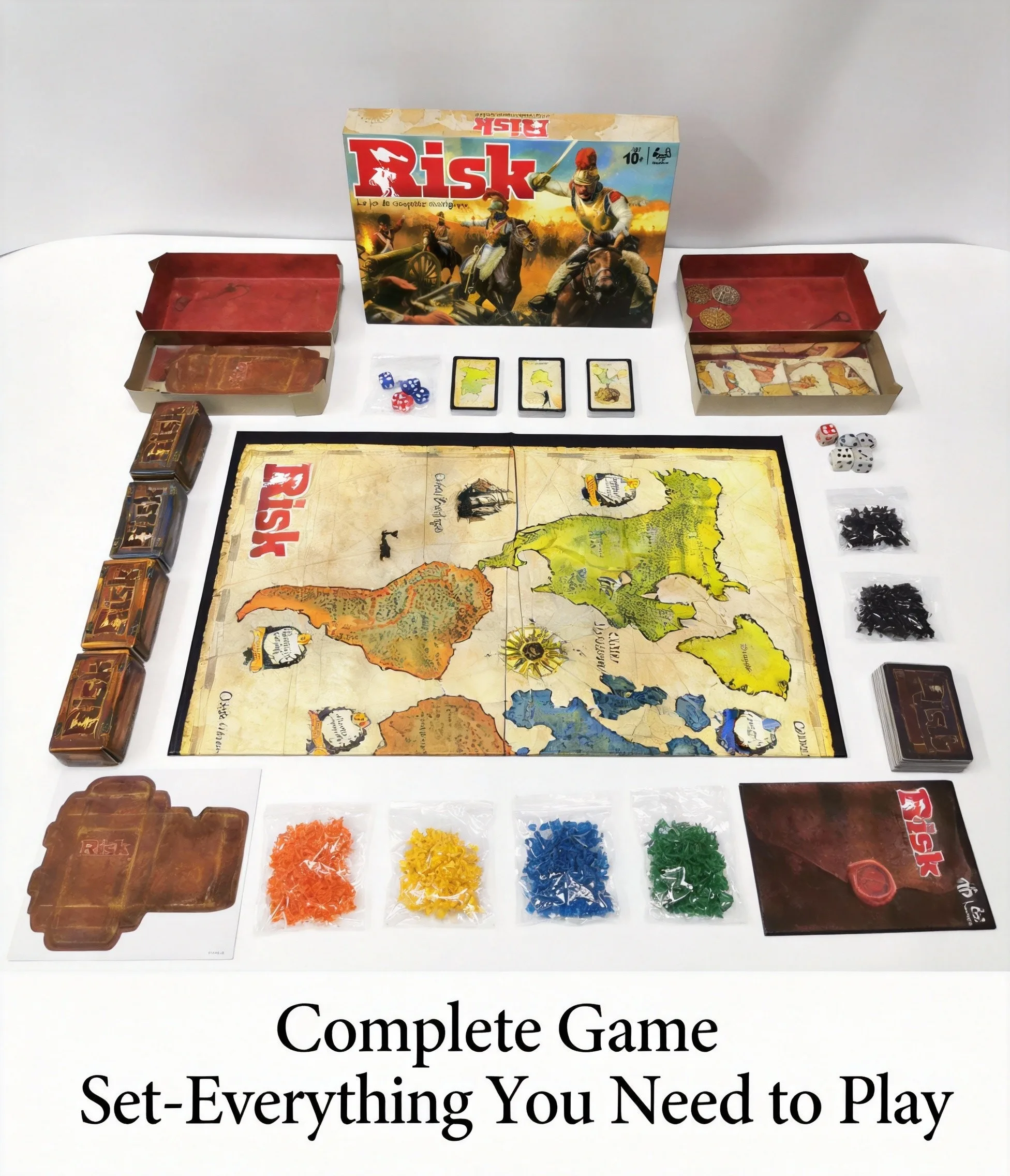 French Risk Strategy Board Gam - Board Game Risk review and price