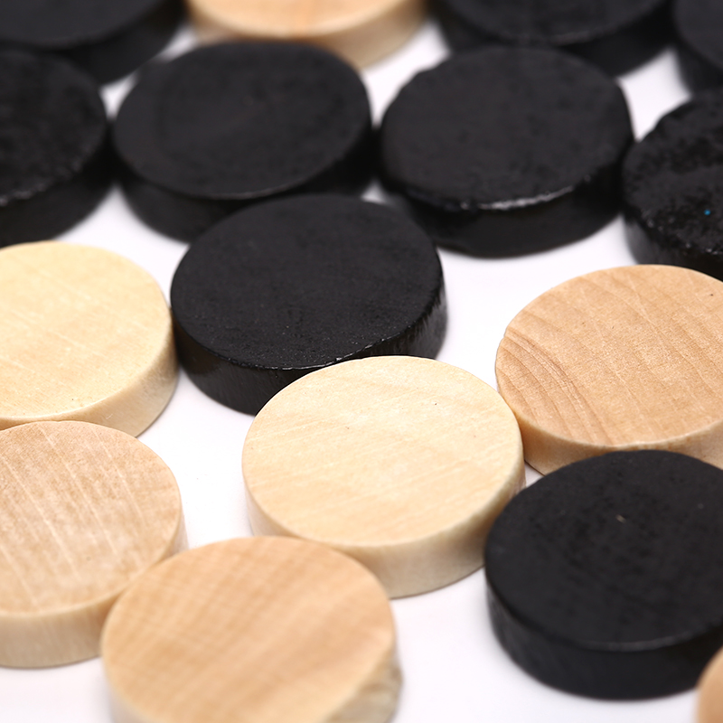 30pcs Wooden Draughts Checkers - Board Game Quacks review and price