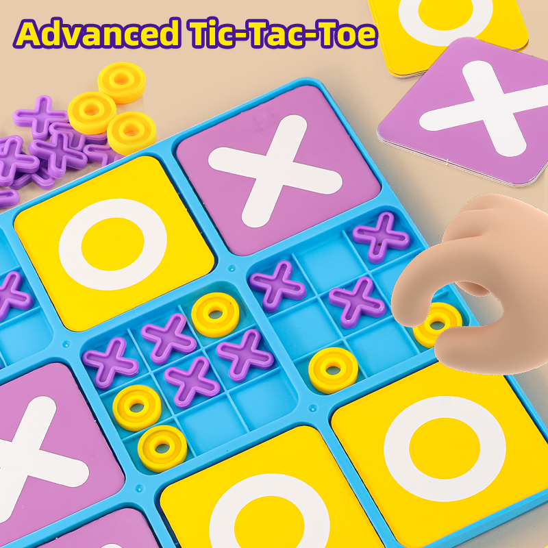 Colorful Battle Xo Tic-Tac-Toe - Board Game Arena review and price