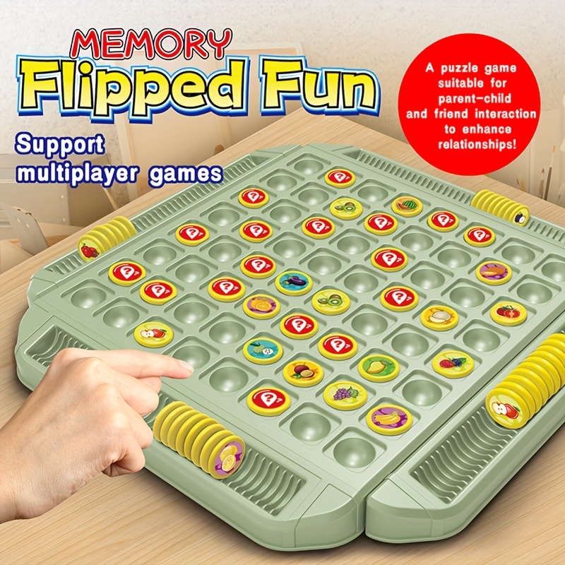 Educational Fruit Flip Memory  - Board Game Flip 7 review and price