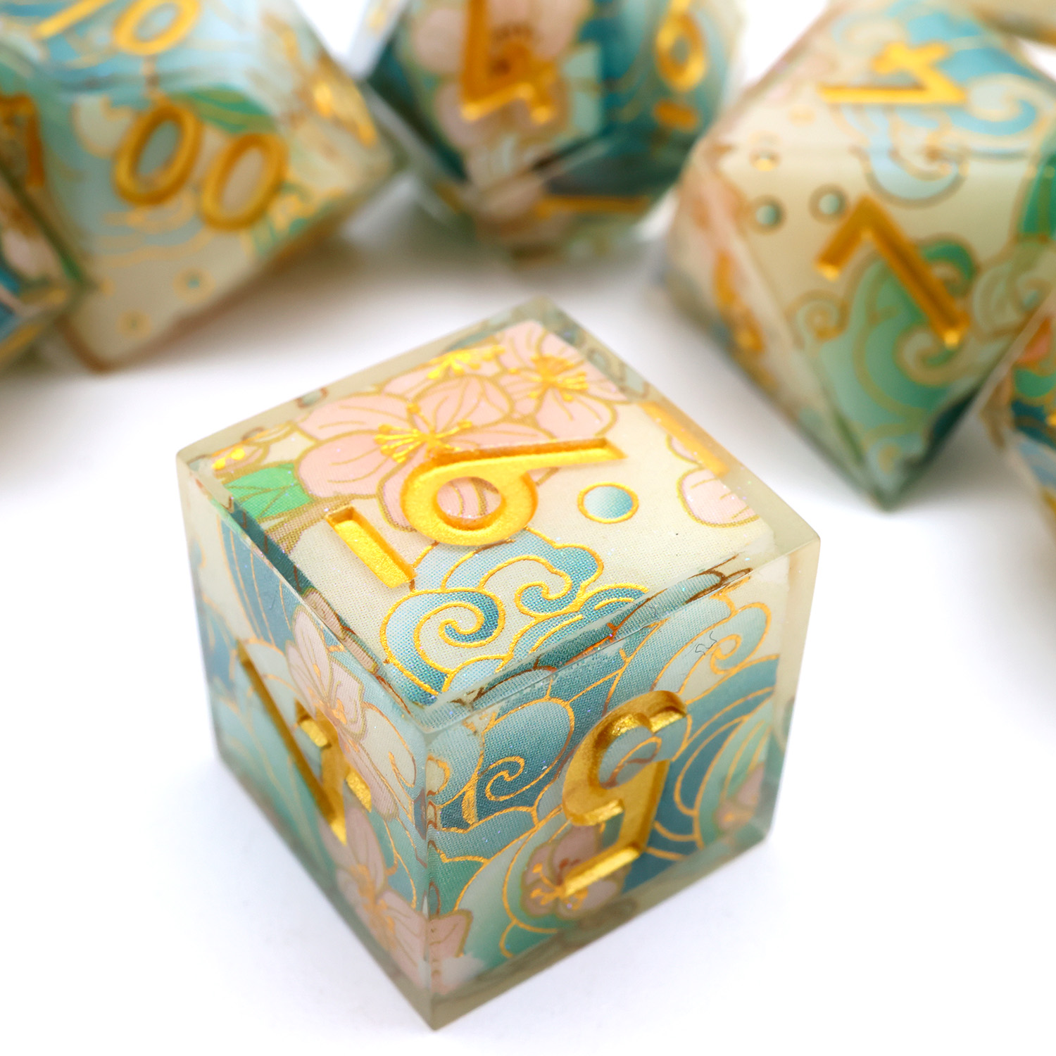 Enchanting DND Dice Set with O - Board Game Arena review and price