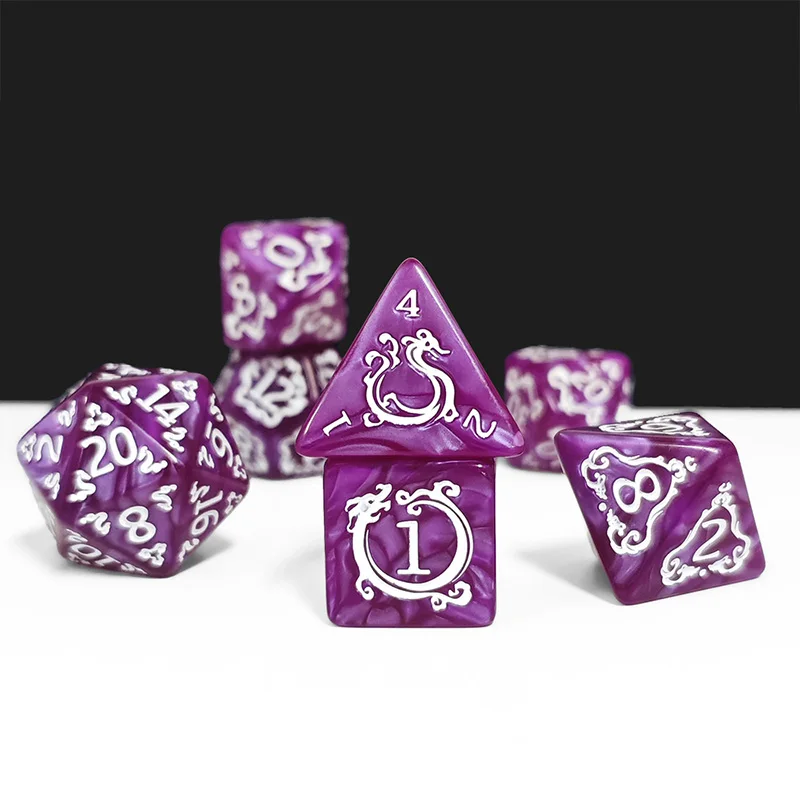 7pcs DND Dice 7Pcs/set Dragon  - Board Game Pandemic review and price
