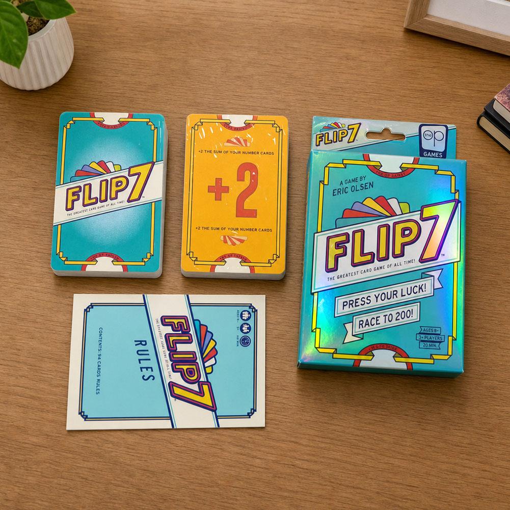 Flip 7 Press Your Luck Card Ga - Board Game Flip 7 review and price