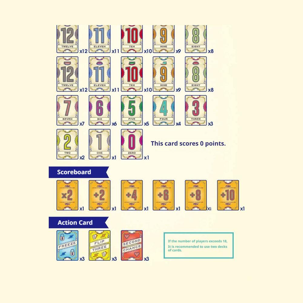Flip 7 Press Your Luck Card Ga - Board Game Flip 7 review and price