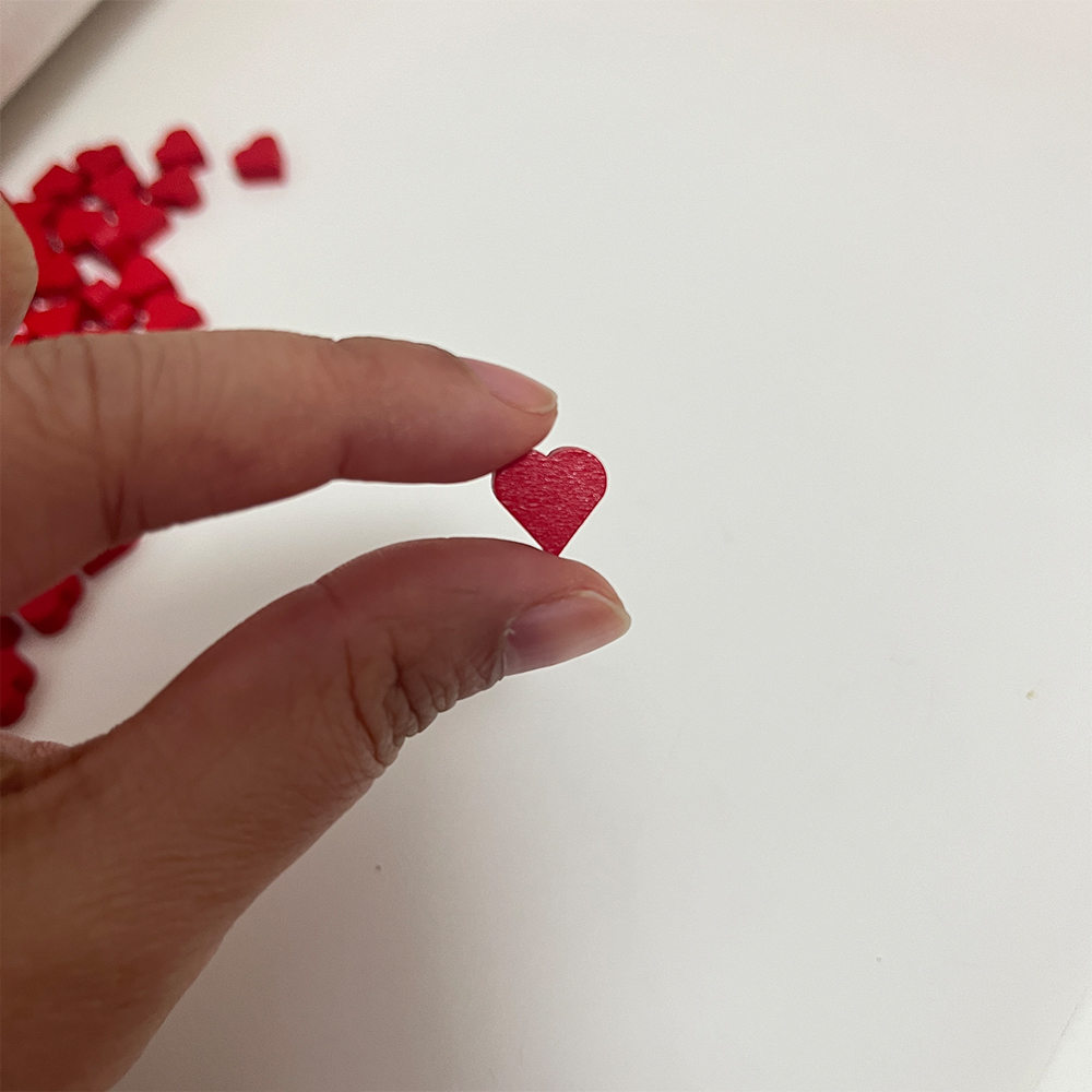 100Pcs 10mm*5mm Red Heart Shap - Board Game Verdant review and price